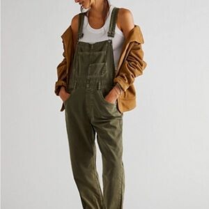 We the Free Ziggy Army Green Overalls